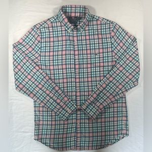 Vineyard Vines Flannel Plaid Button Down Shirt US Men’s Small